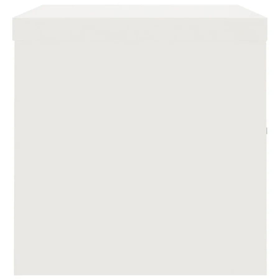 Classeur blanc 90x40x40 cm acier - 8