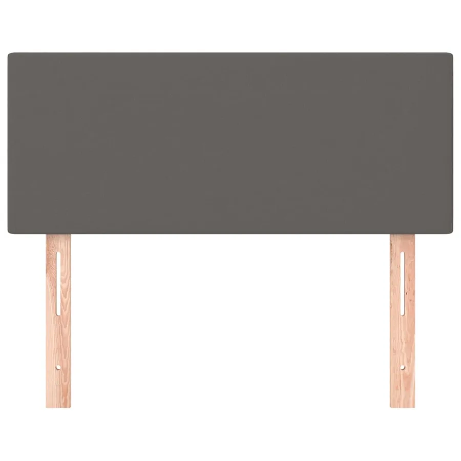 Tête de lit Gris 90x5x78/88 cm Similicuir - 3