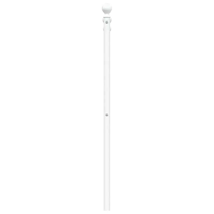 Tête de lit de remplacement métal blanc 135 cm - 5
