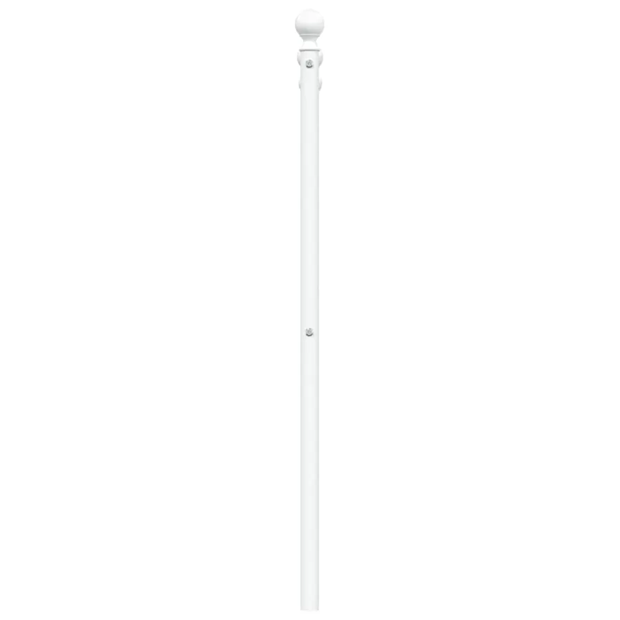 Tête de lit de remplacement métal blanc 200 cm - 5