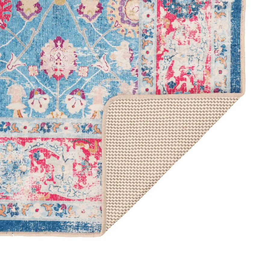 Tapis lavable multicolore 80x300 cm - 4