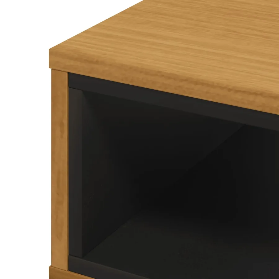 Table basse FLAM 100x50x32,5 cm bois de pin massif - 7