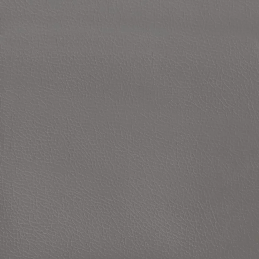 Cadre de lit sans matelas gris 160x200 cm similicuir - 11