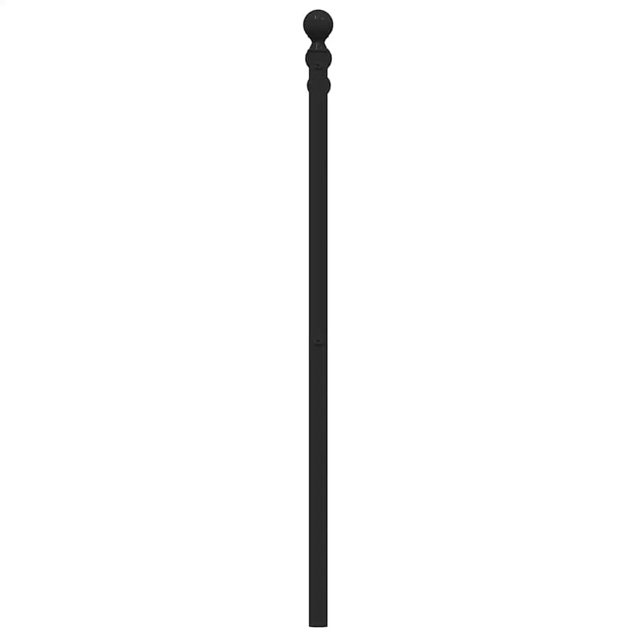 Tête de lit de remplacement métal noir 193 cm - 5