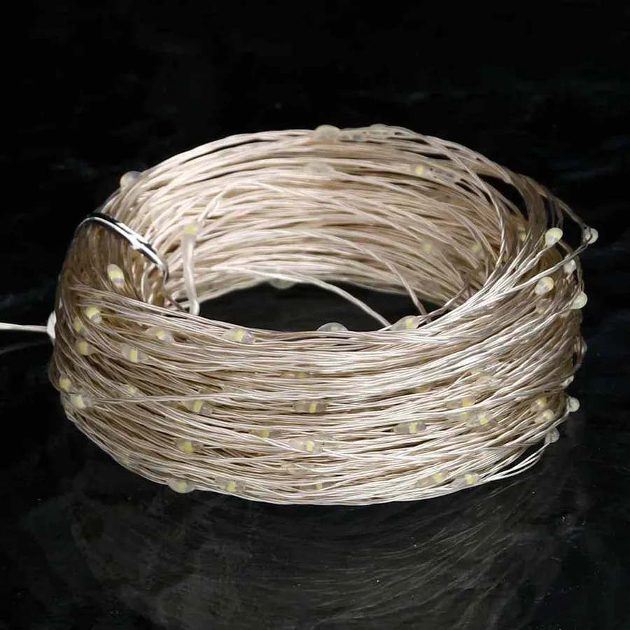 Guirlande LED avec 150 LED Blanc froid 15 m - 6