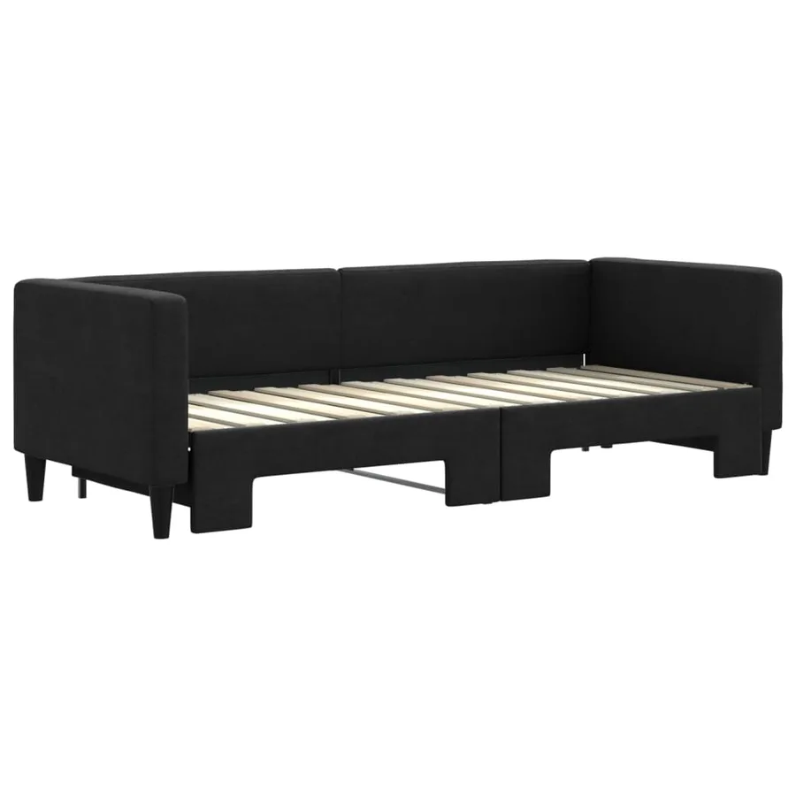 Lit de jour avec gigogne sans matelas 80x200 cm - 3