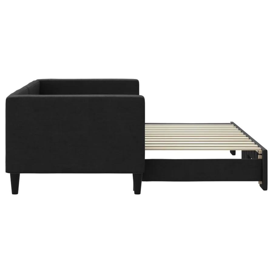 Lit de jour avec gigogne sans matelas 80x200 cm - 4