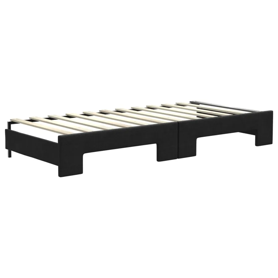Lit de jour avec gigogne sans matelas 80x200 cm - 8
