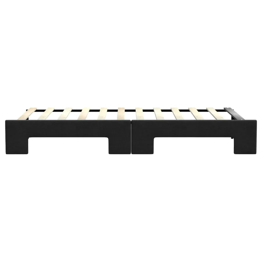 Lit de jour avec gigogne sans matelas 80x200 cm - 9