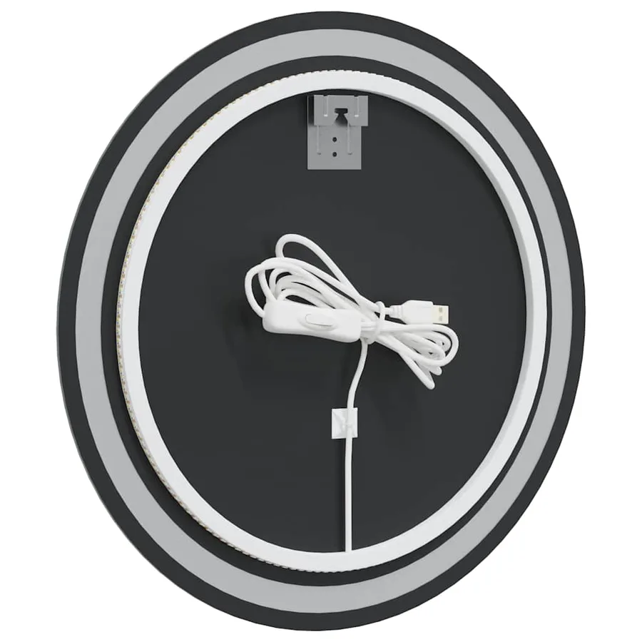Miroir de salle de bain à LED 60 cm rond - 6