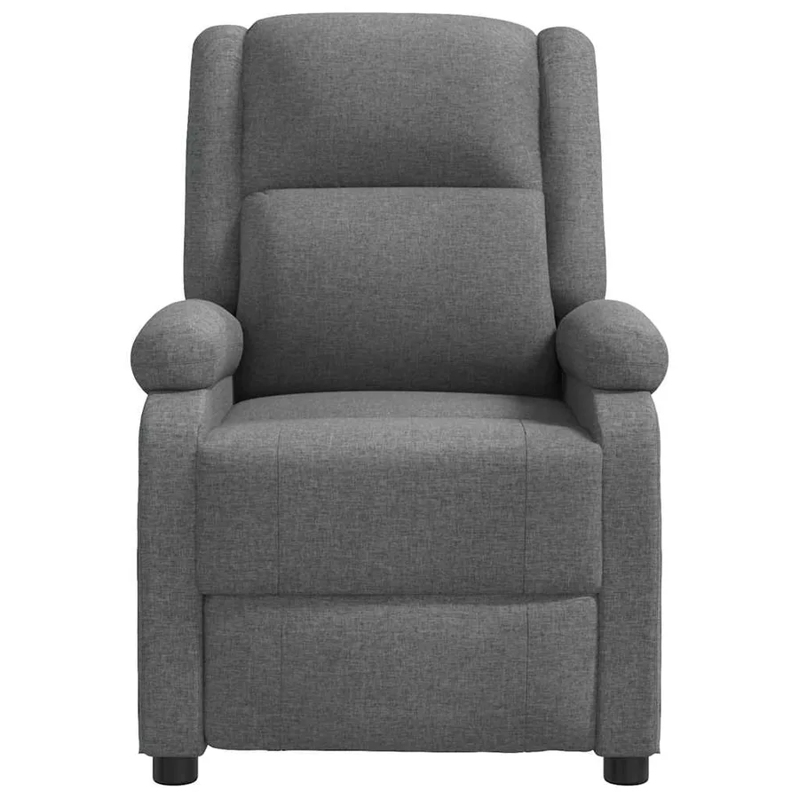 Fauteuil inclinable Gris foncé Tissu - 3