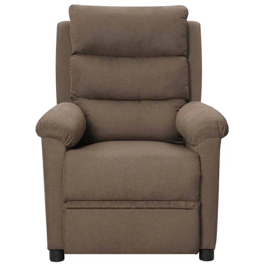 Fauteuil inclinable Taupe Tissu - 2