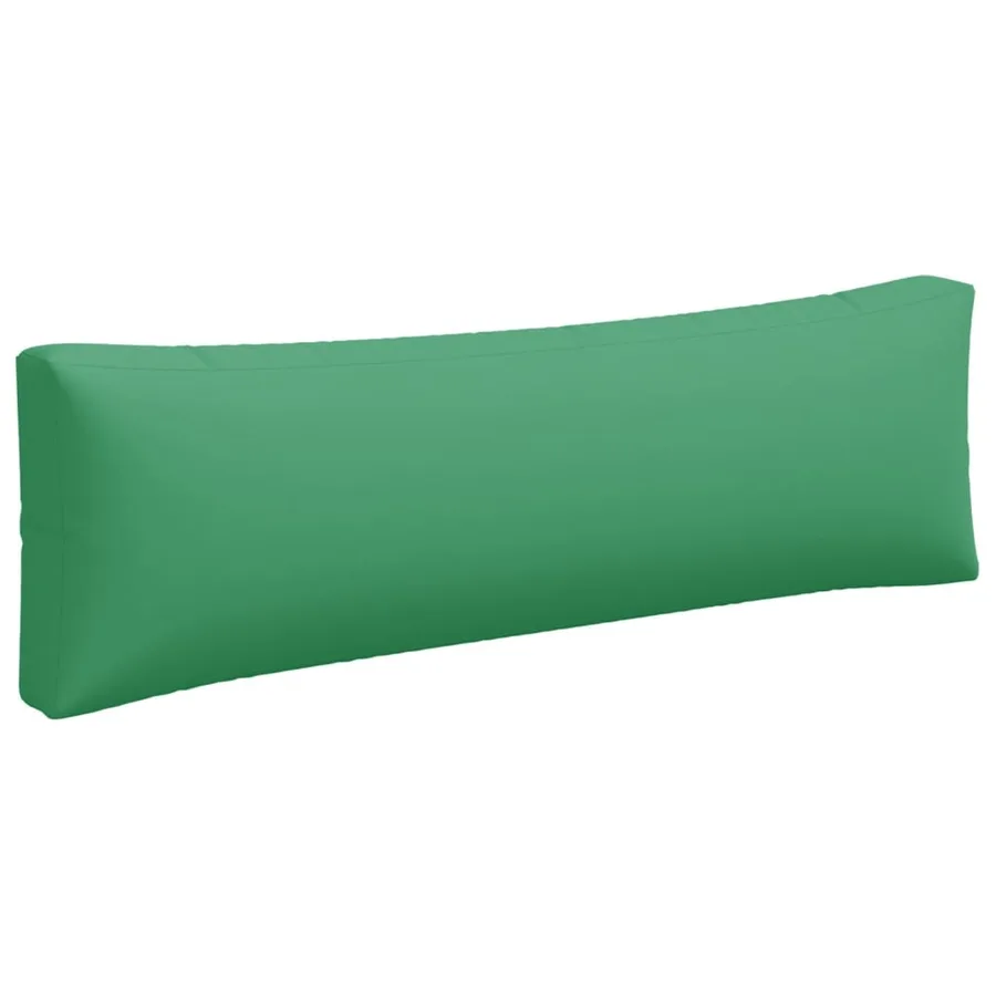 Coussins de palette lot de 3 vert tissu - 6