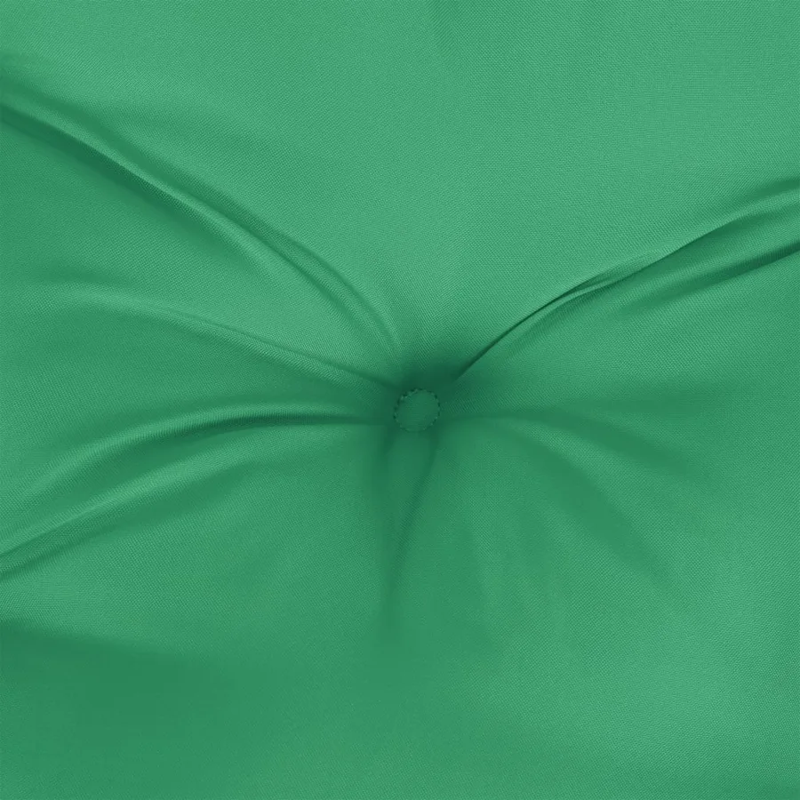 Coussins de palette lot de 3 vert tissu - 9