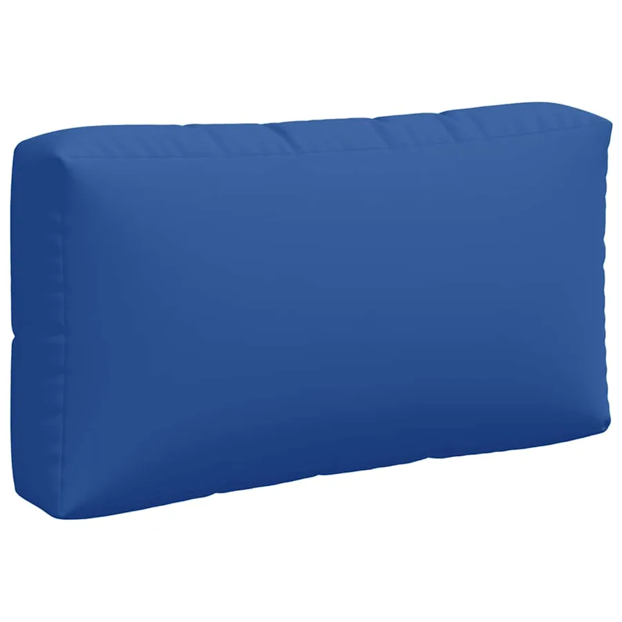 Coussins de palette lot de 3 bleu tissu - 7