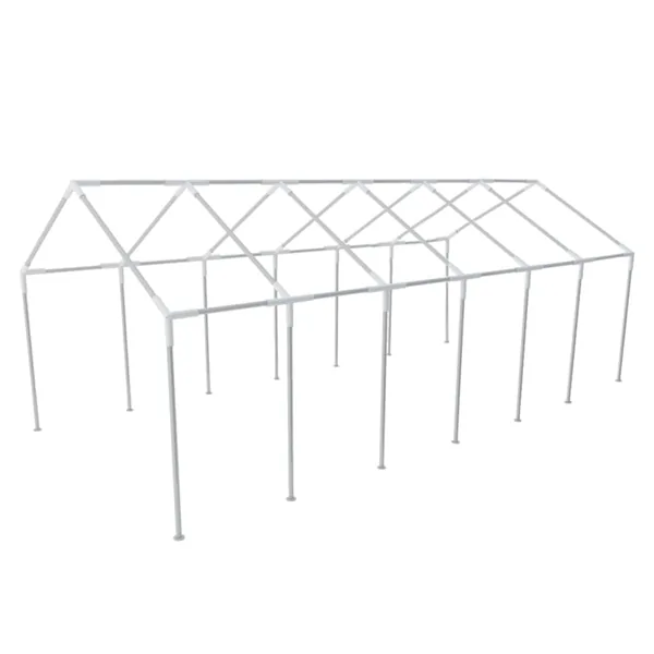 Cadre en acier pour tente de réception de 12x6 m