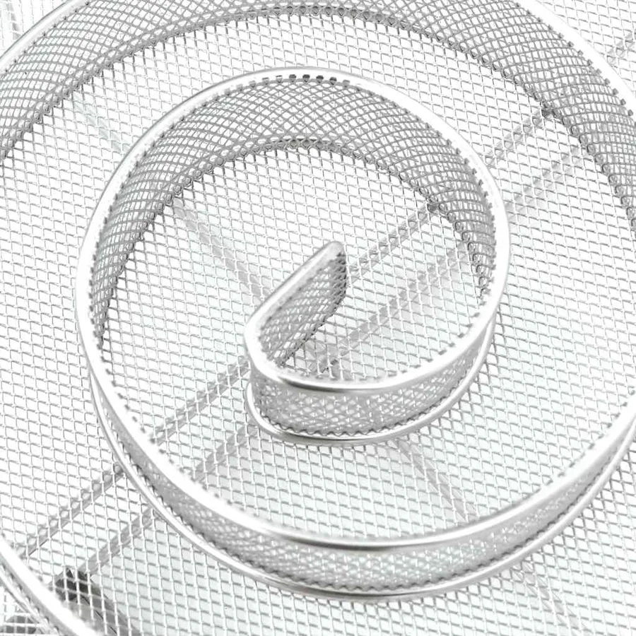 Générateur de fumée froide rond 19,5 cm acier inoxydable - 6