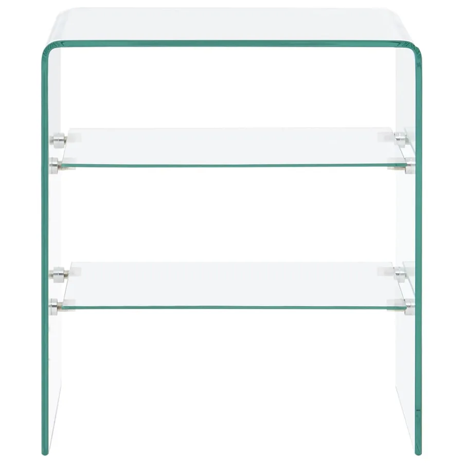 Table basse 50x40x56 cm Verre trempé - 2