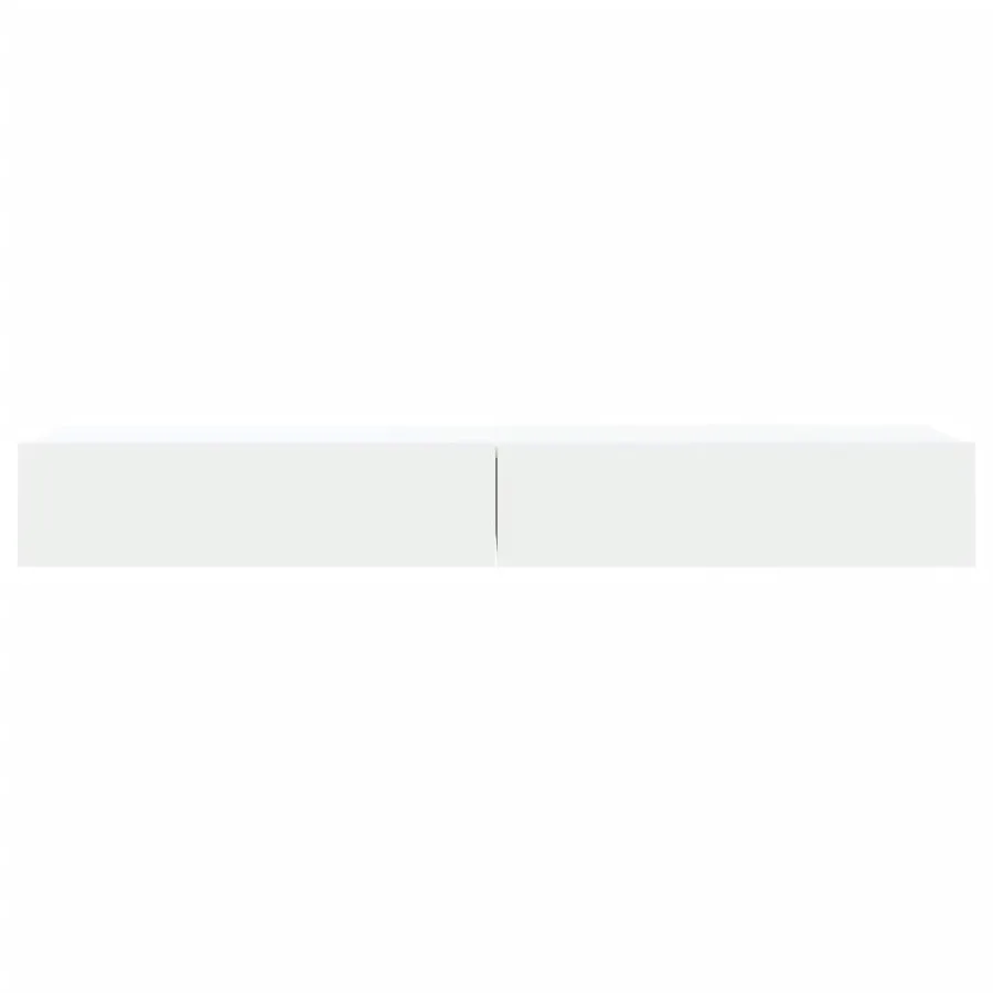 Meubles TV avec éclairage LED 2 pcs blanc 60x35x15,5 cm - 8