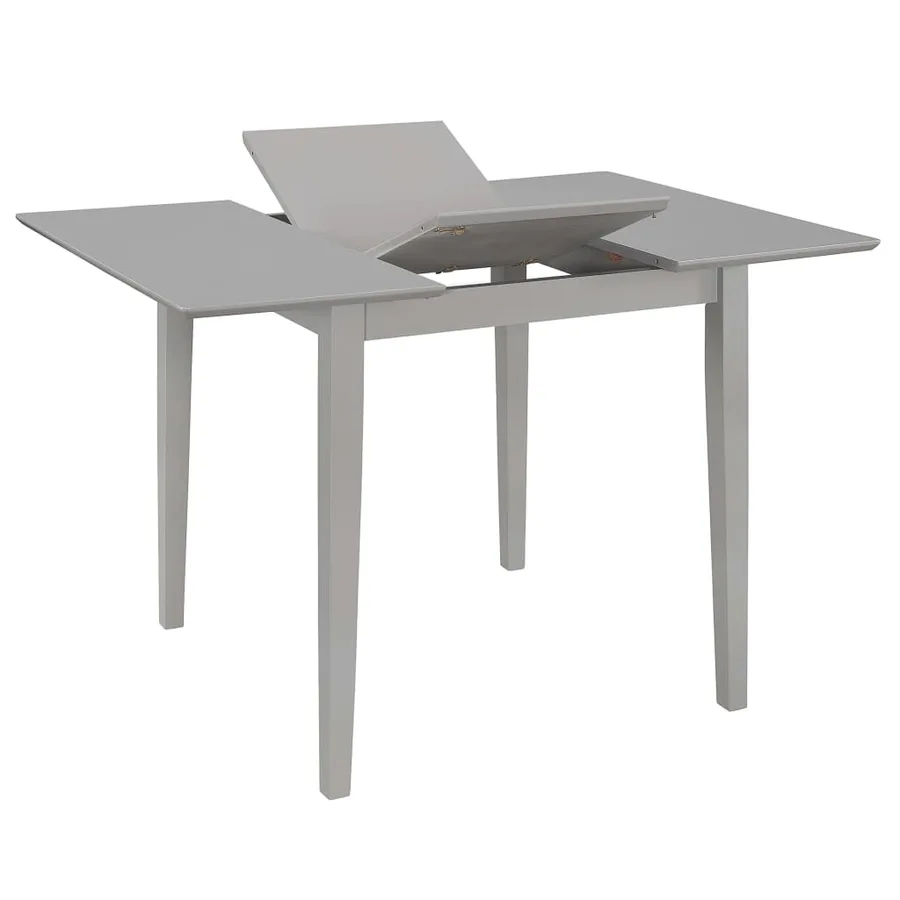 Mobilier de salle à manger 5 pcs MDF Gris - 3