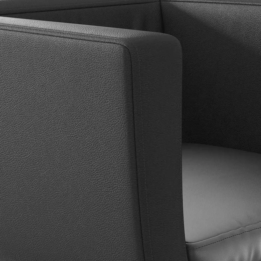 Chaise de bar Noir Similicuir - 8