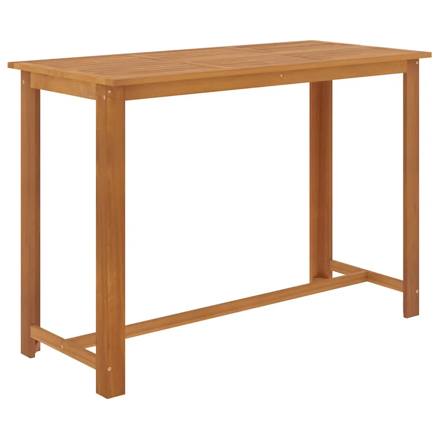 Ensemble de bar de jardin 7 pcs Marron - 3