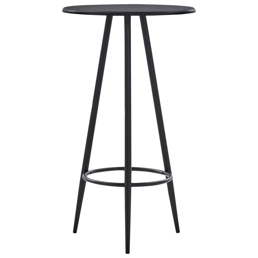 Ensemble de bar 3 pcs Tissu Gris foncé - 2