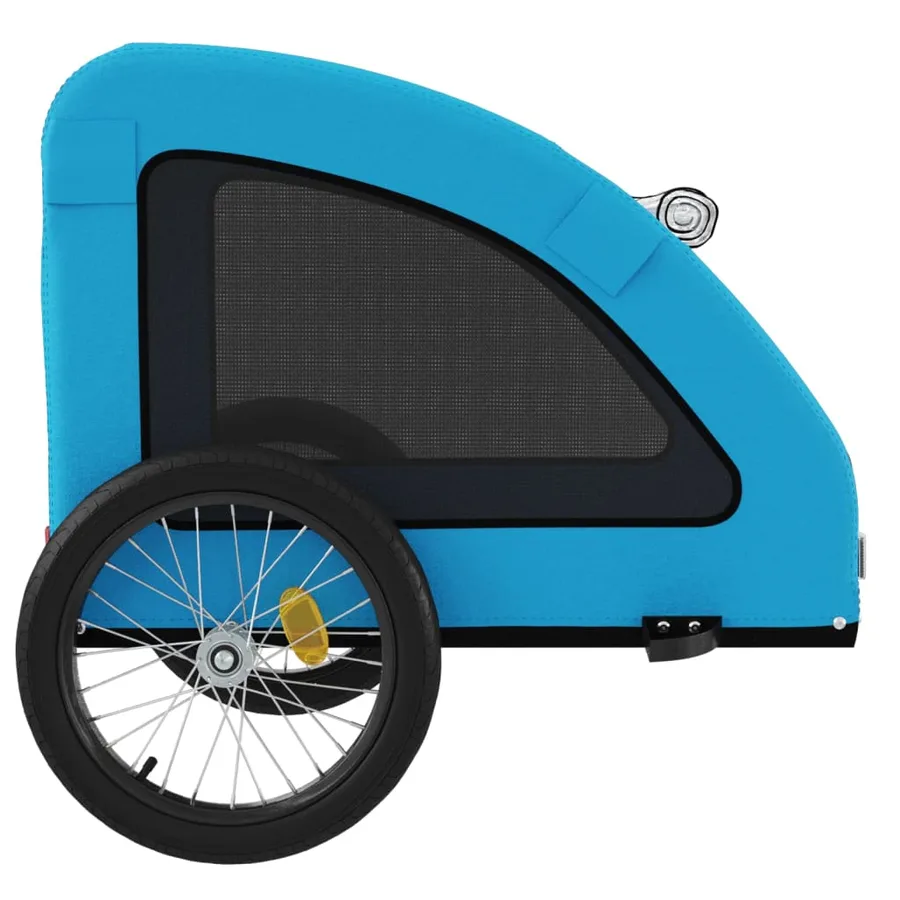 Remorque de vélo pour animaux de compagnie bleu - 7