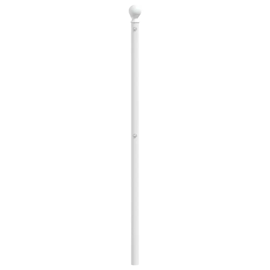 Tête de lit de remplacement métal blanc 150 cm - 5