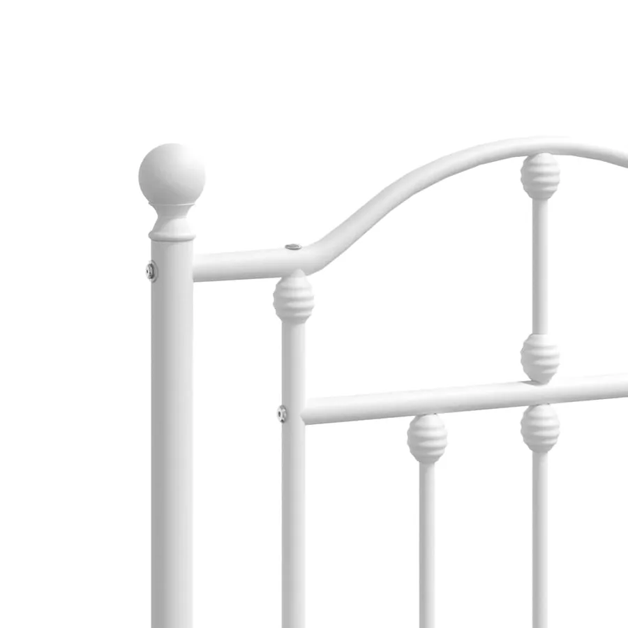 Tête de lit de remplacement métal blanc 150 cm - 6