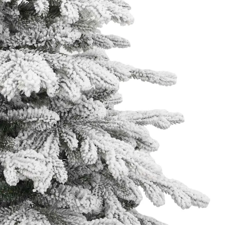 Sapin de Noël artificiel à charnières avec neige floquée 180 cm - 5