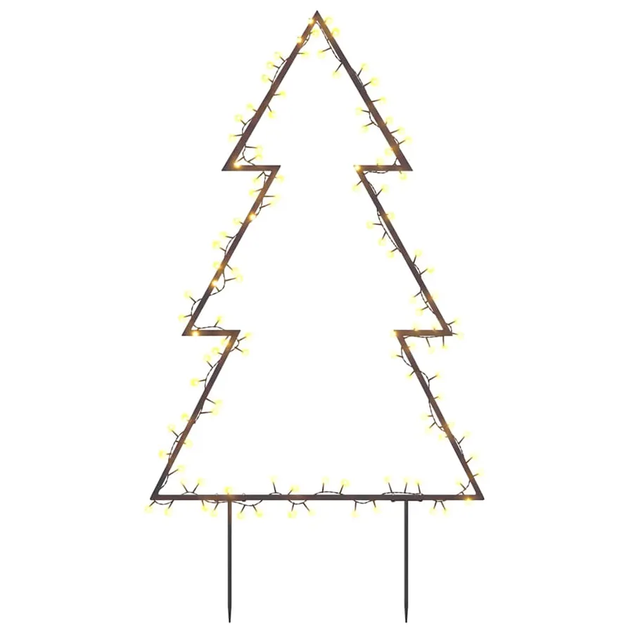 Décoration lumineuse arbre de Noël avec piquets 115 LED 90 cm - 2