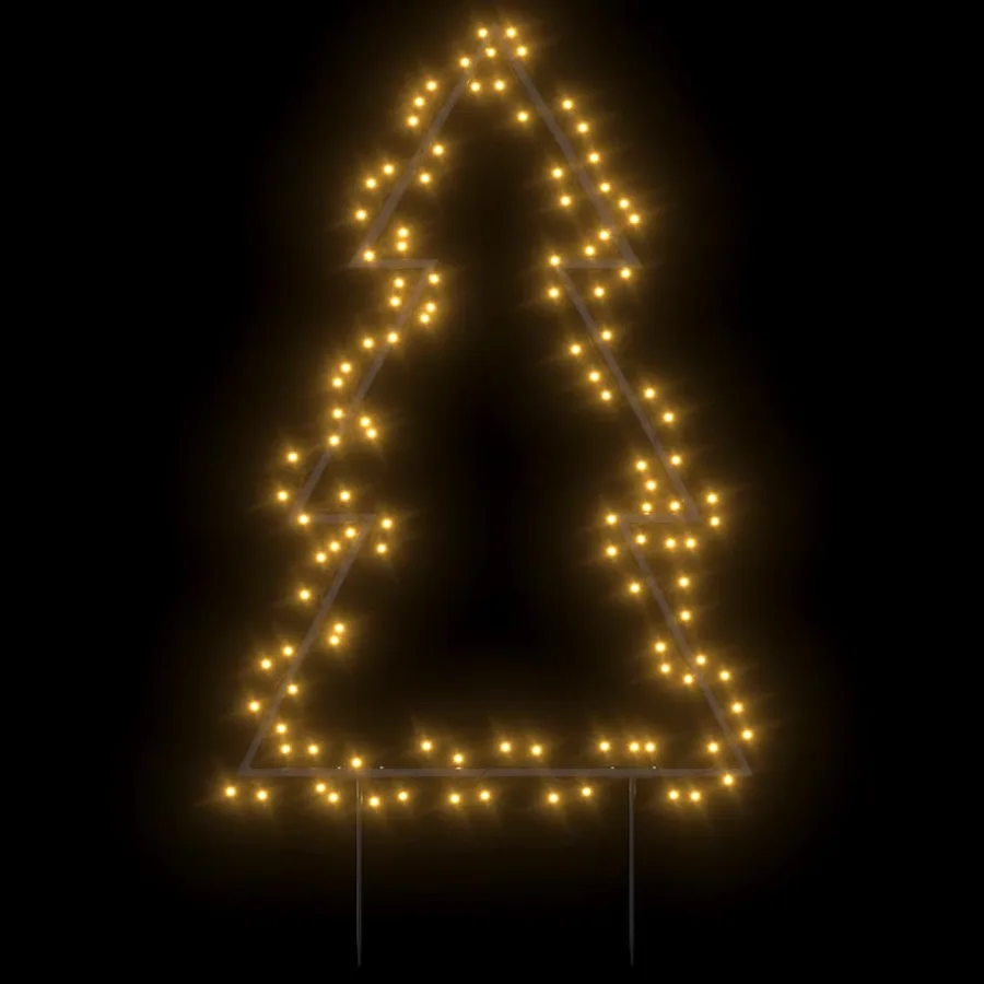 Décoration lumineuse arbre de Noël avec piquets 115 LED 90 cm - 3