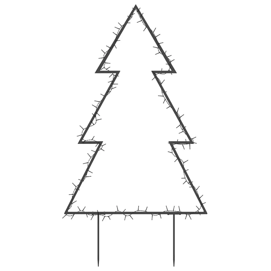 Décoration lumineuse arbre de Noël avec piquets 115 LED 90 cm - 5
