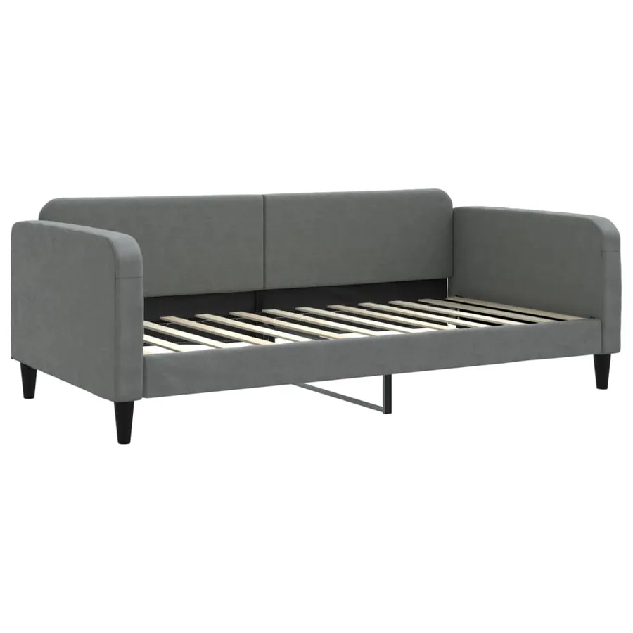 Lit de jour avec gigogne et tiroirs sans matelas 100x200 cm - 6