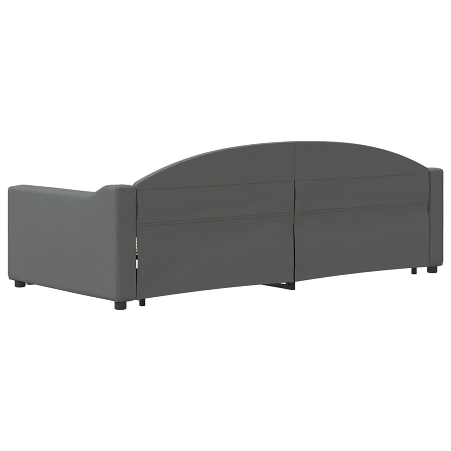 Lit de jour avec gigogne et tiroirs sans matelas 90x200 cm - 5