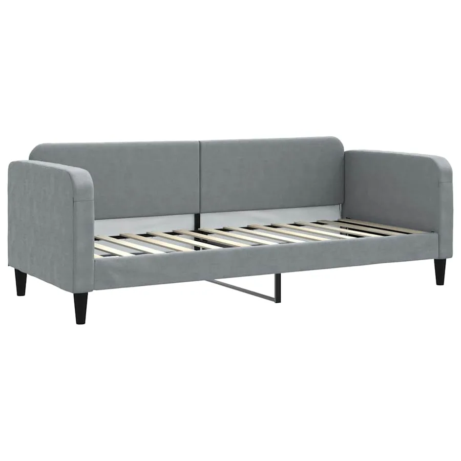 Lit de jour avec gigogne et tiroirs sans matelas 80x200 cm - 6