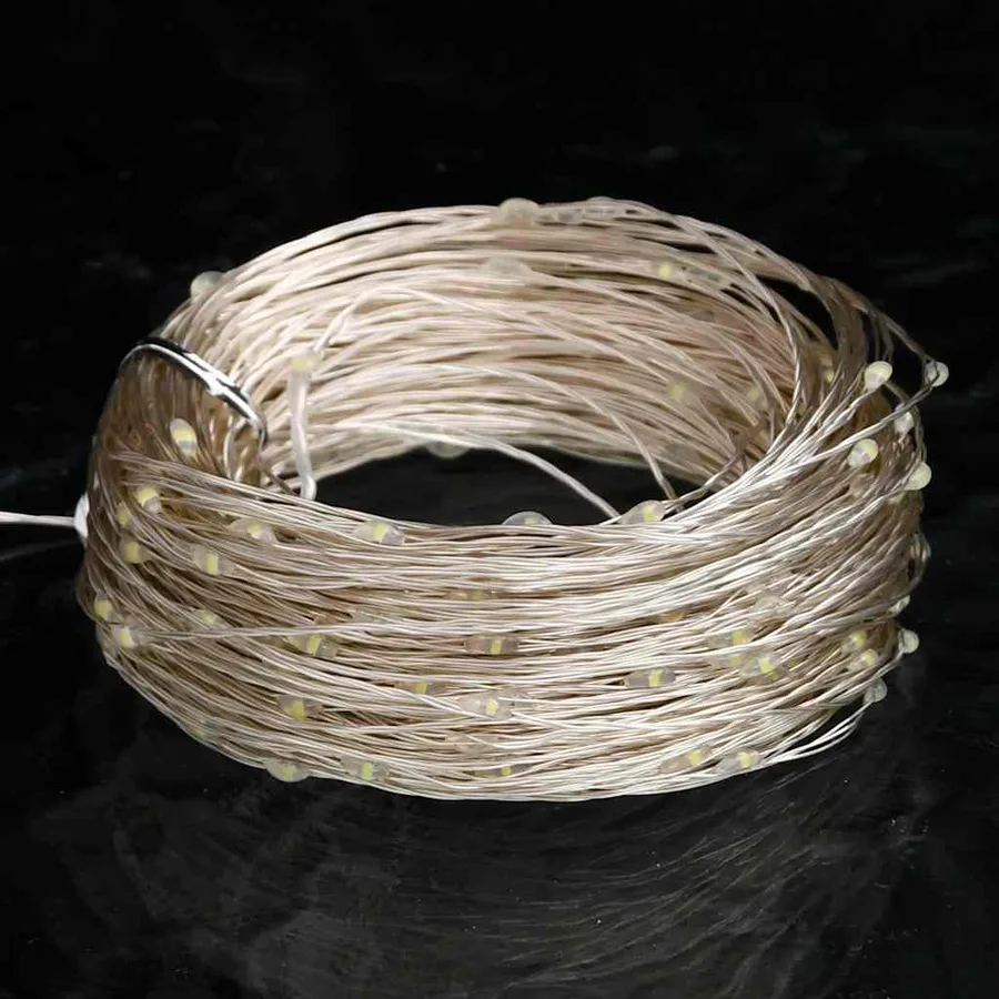 Guirlande LED avec 300 LED Blanc froid 30 m - 6