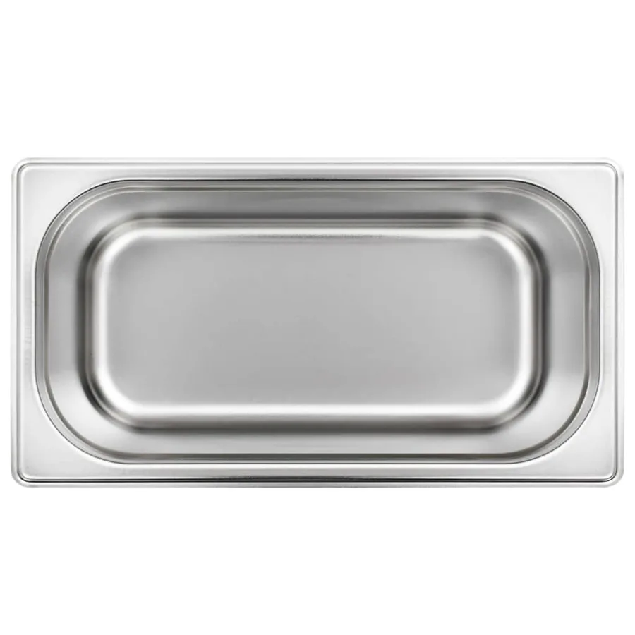 Récipients Gastronorm 4 pcs GN 1/3 150 mm Acier inoxydable - 5