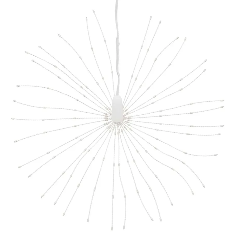 Étoile rayonnante de Noël 140 LED blanc chaud 17 cm - 4