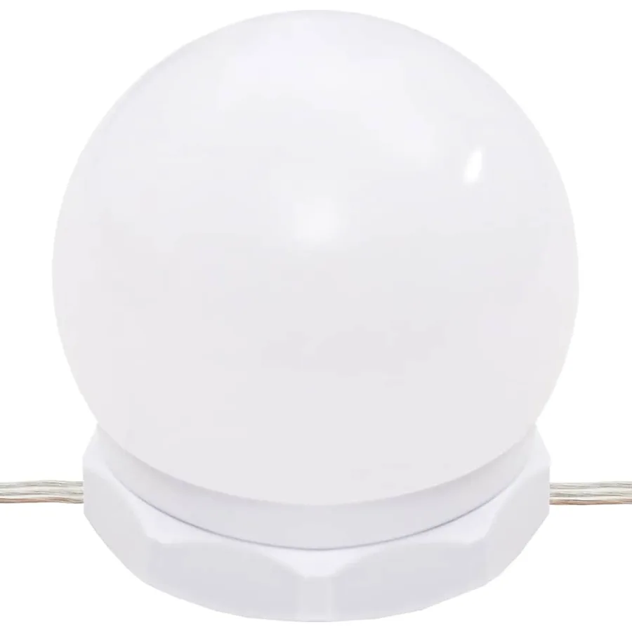 Ensemble de coiffeuse avec LED Chêne Sonoma Bois d'ingénierie - 13