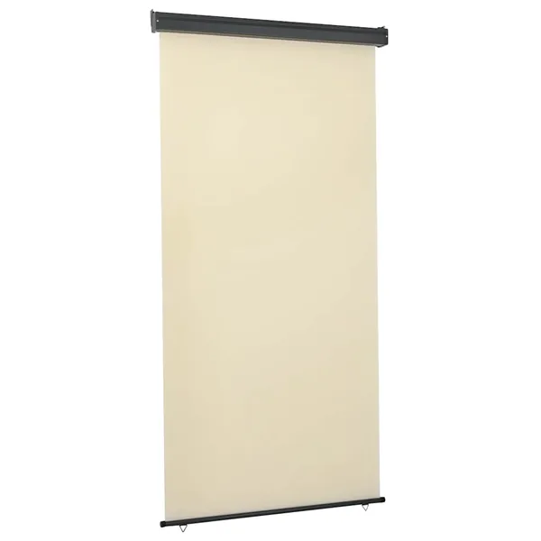 Auvent latéral de balcon 125x250 cm Crème