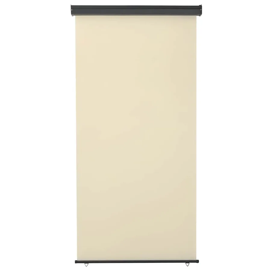 Auvent latéral de balcon 125x250 cm Crème - 2