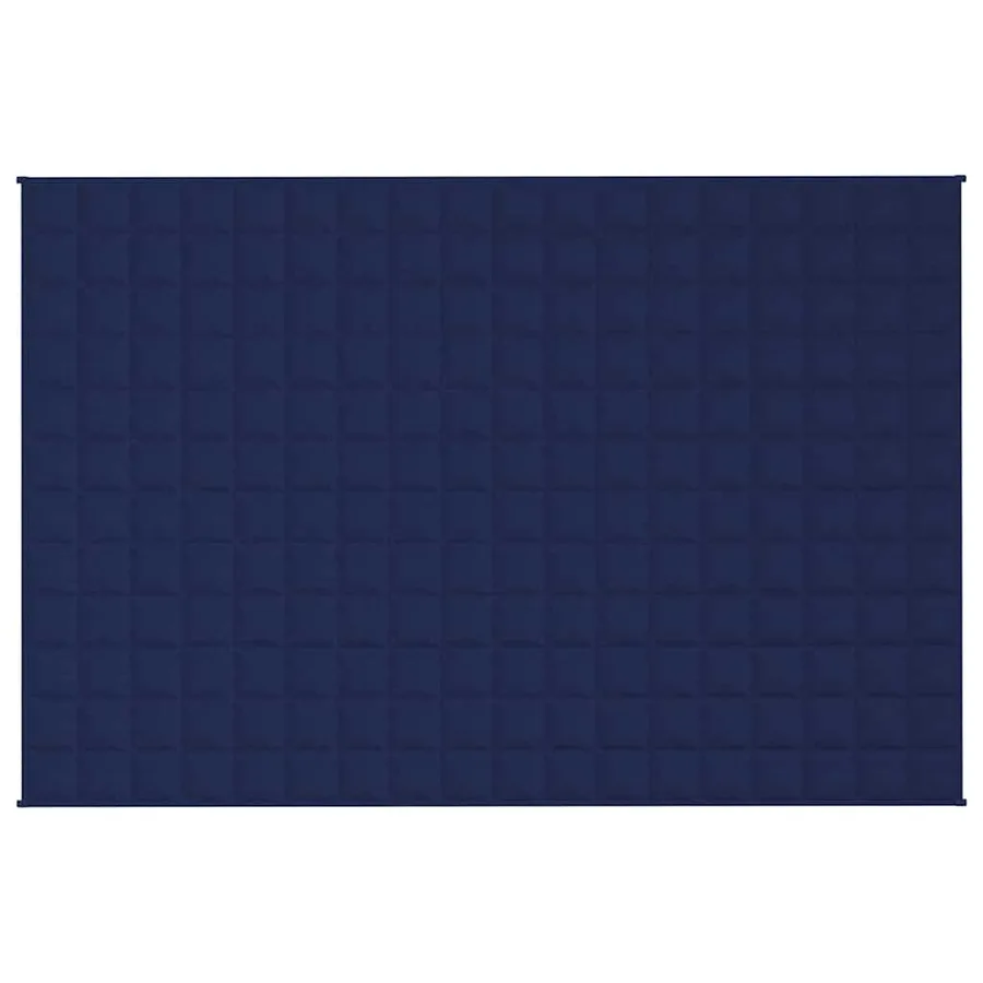Couverture lestée Bleu 120x180 cm 5 kg Tissu - 3