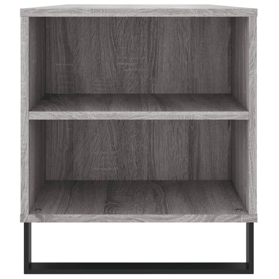 Table basse sonoma gris 102x44,5x50 cm bois d'ingénierie - 7