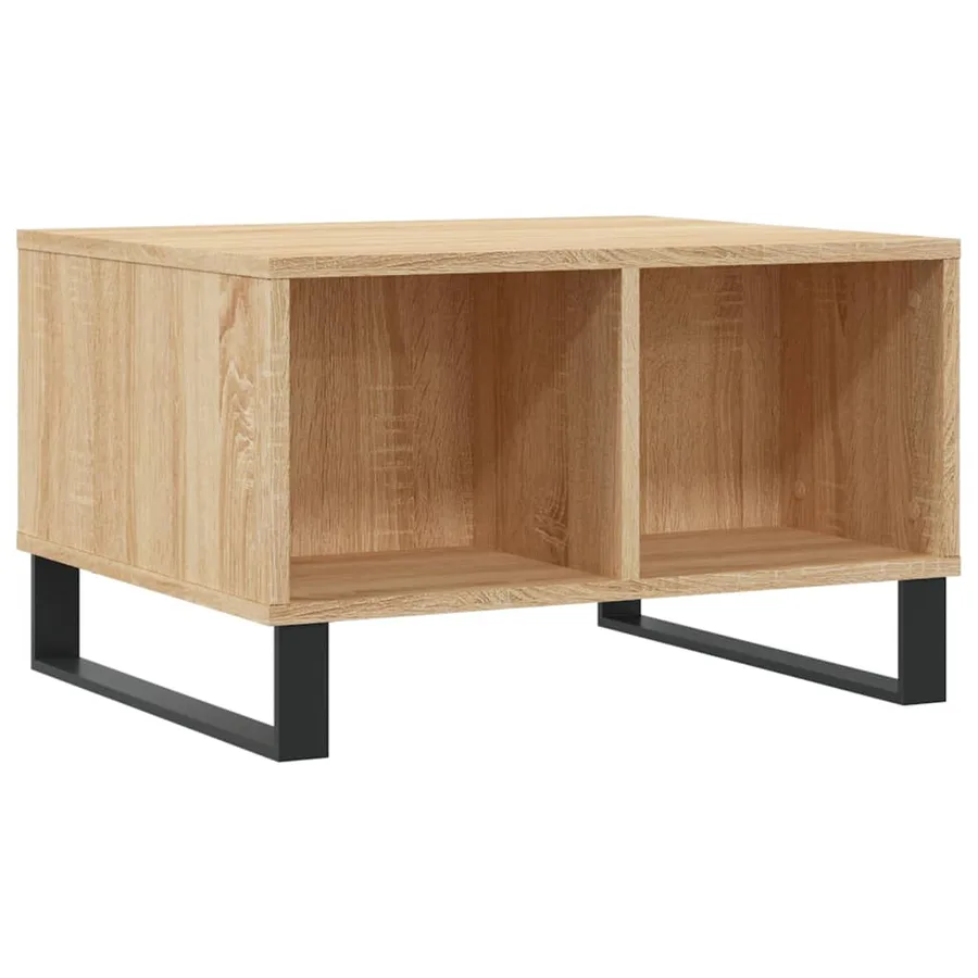 Table basse Chêne sonoma 60x50x36,5 cm Bois d'ingénierie - 6