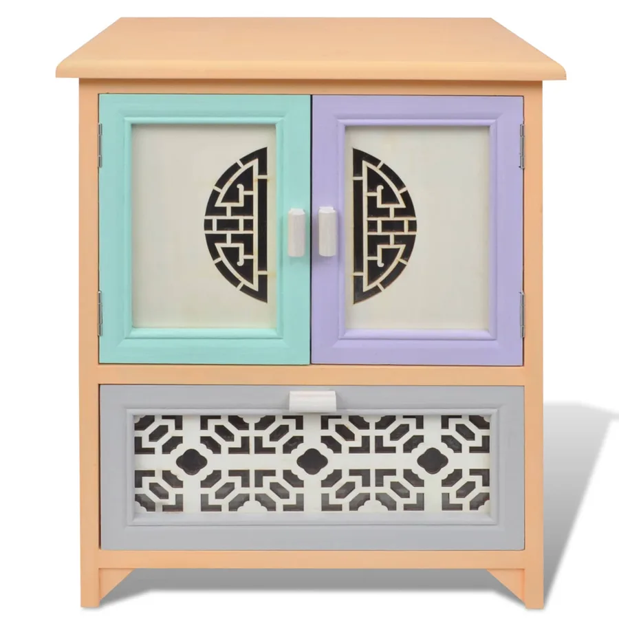 Meuble d'appoint Multicolore 46 x 34 x 55.5 cm - 2