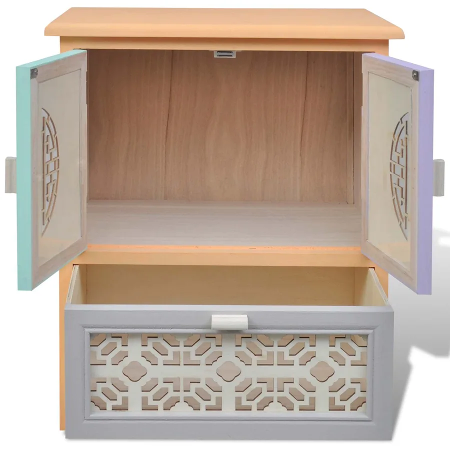 Meuble d'appoint Multicolore 46 x 34 x 55.5 cm - 4
