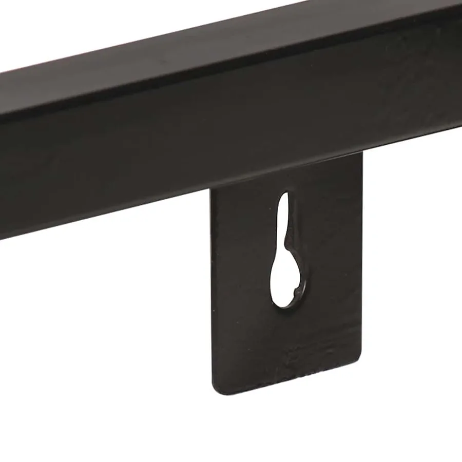 Étagères murales 2 pcs 80 cm Bois de récupération massif - 5