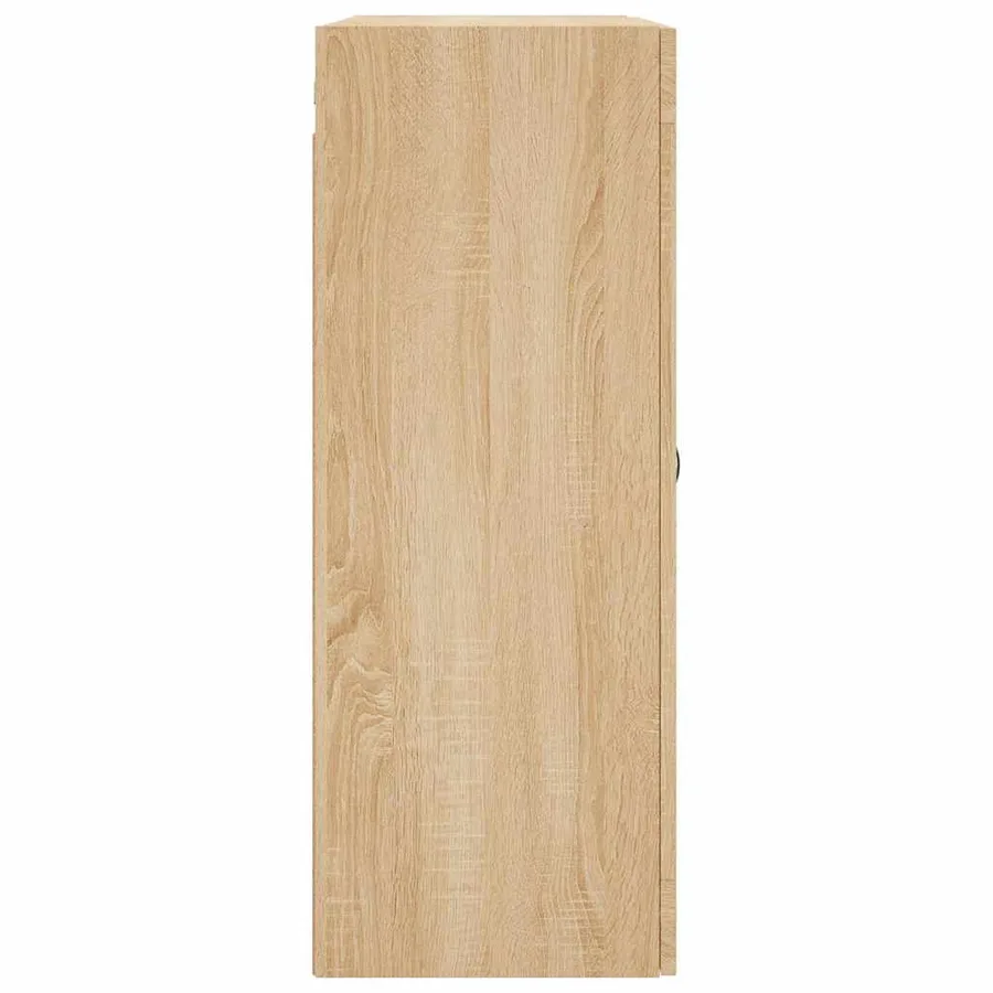 Armoire murale chêne sonoma 69,5x34x90 cm bois d'ingénierie - 8